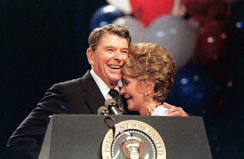 ron nancy reagan